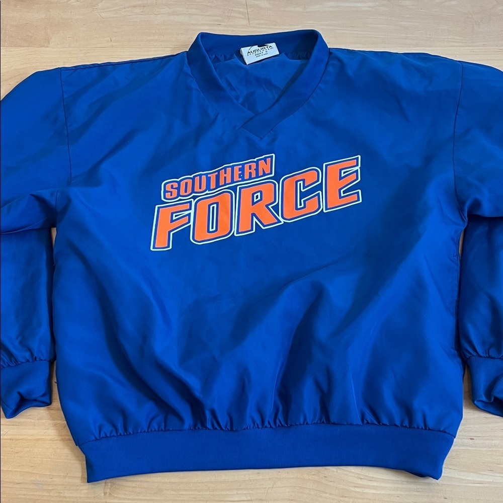 Augusta Sportswear Blue Pullover with Southern Force Logo